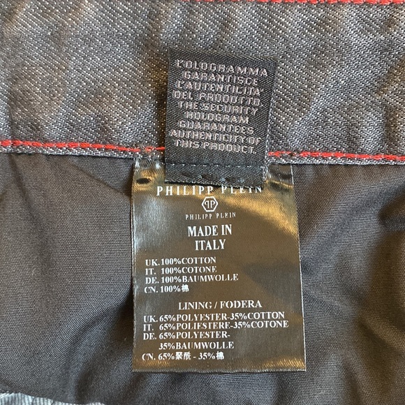 Philipp Plein denim shorts size 26 - Picture 10 of 15